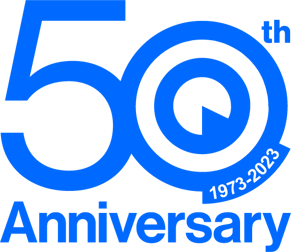 50th Anniversary logo dates