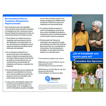 is-transplant-for-me-brochure-spanish
