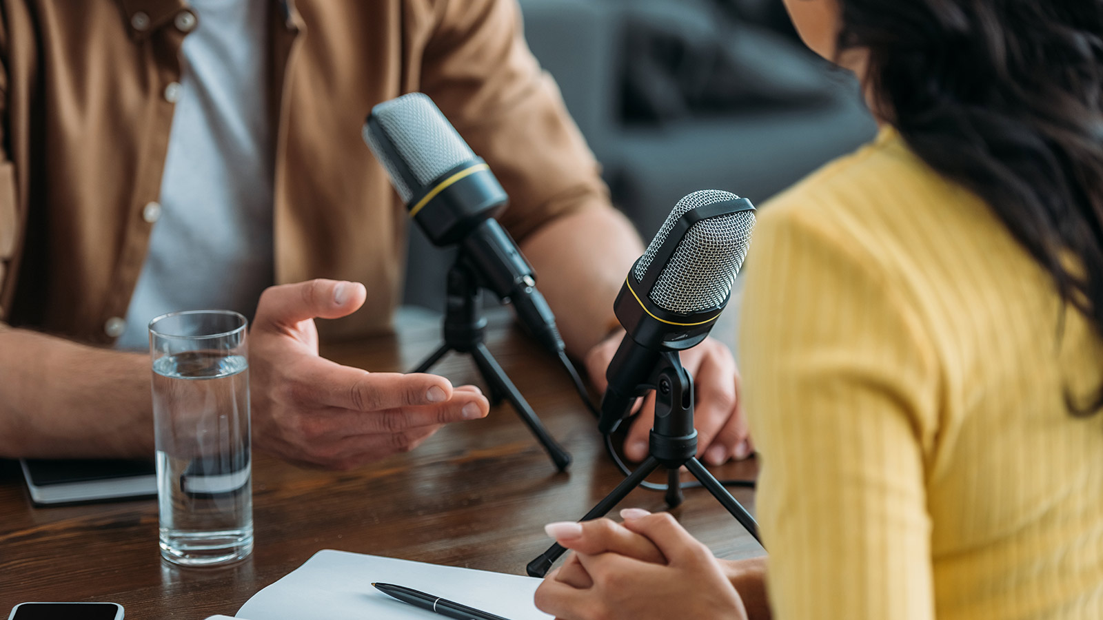 podcast microphones