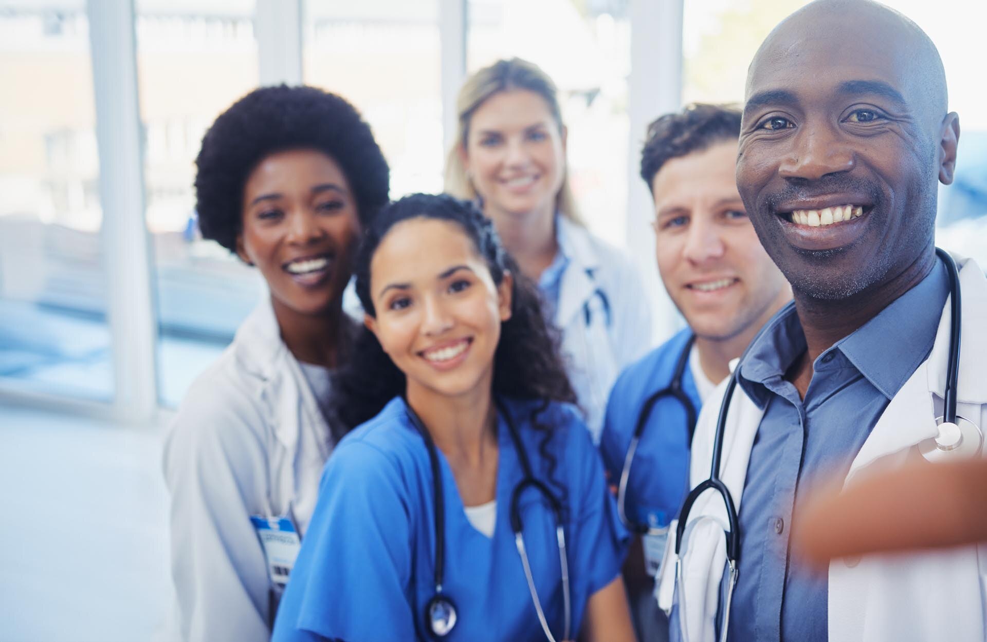 A team of medical professionals